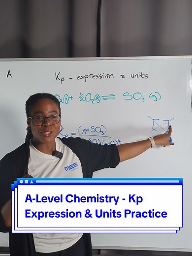 Kp Expression & Units in A-Level Chemistry