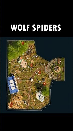 Where to Find Wolf Spiders, Acorns, Blueberries - Grounded 2