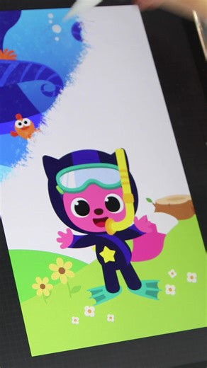 Painting Baby Shark: A Creative Adventure in Brooklyn