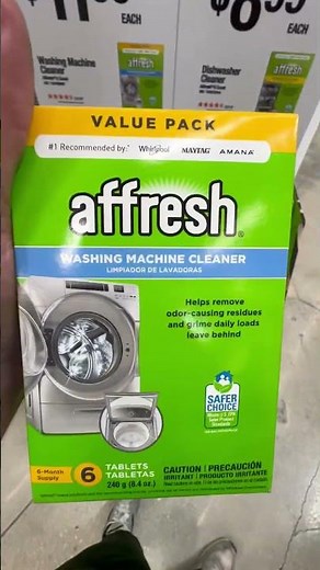 affresh is a great product to clean your washer machine