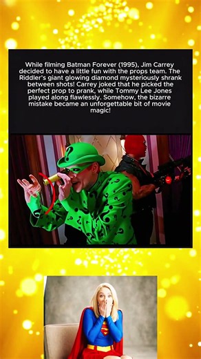The Riddler’s Giant Diamond Secretly Shrunk! 😂💎 #movies