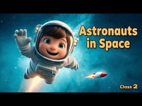 Astronauts in Space 🚀 | Fun Space Video for Kids | Grade 2