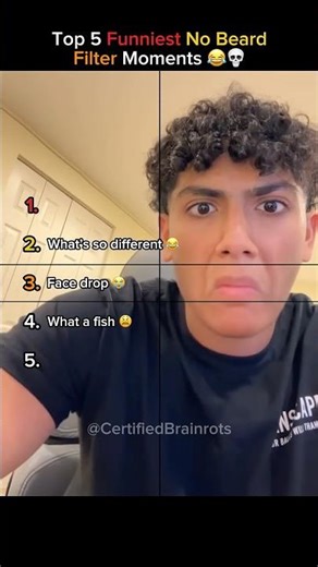 Top 5 Funniest No Beard Filter Moments (They Look Unrecognizable!) 😂🪒