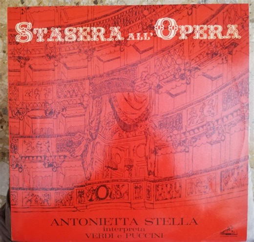Antonietta Stella - Stasera All'Opera (Antonietta Stella Interpreta Verdi E Puccini)