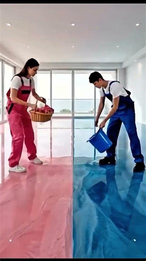 How To make these Videos Link in bio Must Checkout! #epoxyfloor#floortransformation#epoxyresin #diy