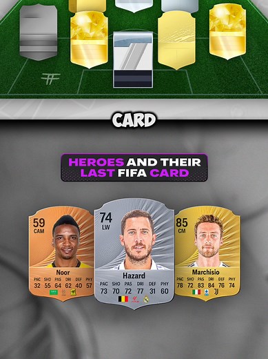 Heroes And Their Last FIFA Card #efac #fc26 #eafc26 | FIFA Cards