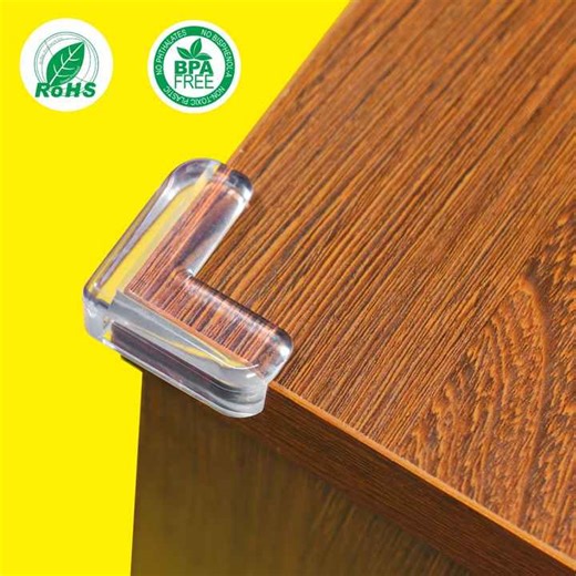 Baby Proofing Plastic Corner Protector Keep Children Safety Table Guards Cover Silicone Corner Edge protection