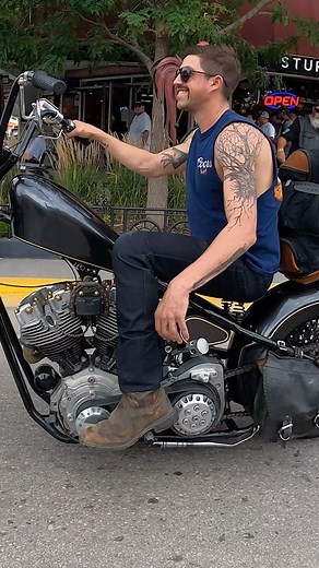 Vintage Harley Davidson Choppers Spotted at the 84th Sturgis Rally on Main Street! #harleydavidson #vintageharleydavidson #classic #motorcycle #motorbike #bike #jdbmoto #sturgis #sturgisrally #southdakota #bikelife #bikerlife #bikerlifestyle #shovelhead #ironhead #panhead #vtwin | Jdb Moto