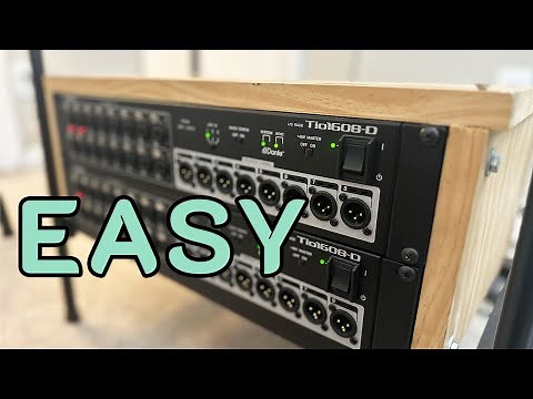 Yamaha TIO1608-D: How to Set Up for Marching Band