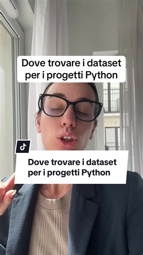 Dove trovare i dataset per i progetti Python #python#sql