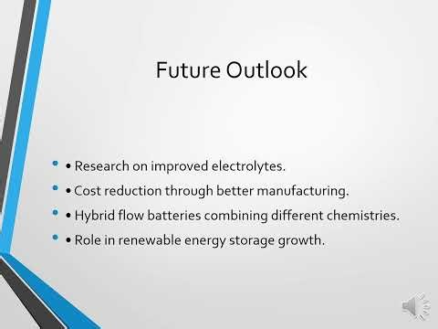 Redox Flow Battery Presentation