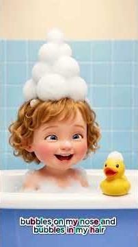 Splish Splash Bubble Bath! 🫧 Fun Bath Time Song for Kids 🦆 #childrensmusic #clickmaker #kidssong