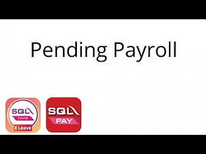 PENDING PAYROLL