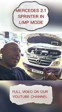 Mercedes Sprinter Limp Mode… £50 Fix SAVES THOUSANDS! #mercedes #sprinter #mechanic #diy