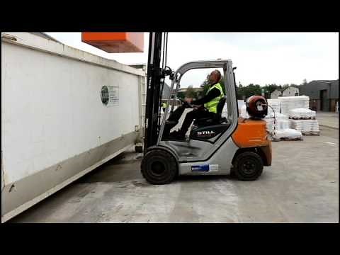 Forklift Skip Compactor