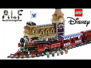Lego Disney 71044 Disney Train and Station - Lego Speed Build Review
