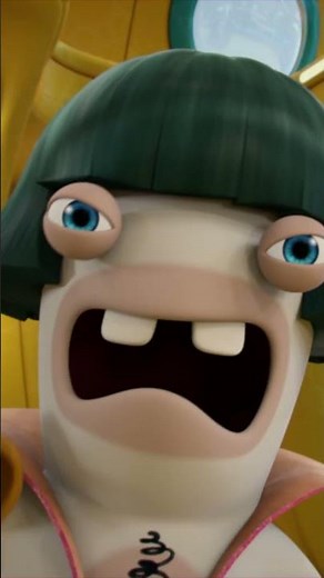 Not helpful Cupid! 🤭 | RABBIDS INVASION #shorts