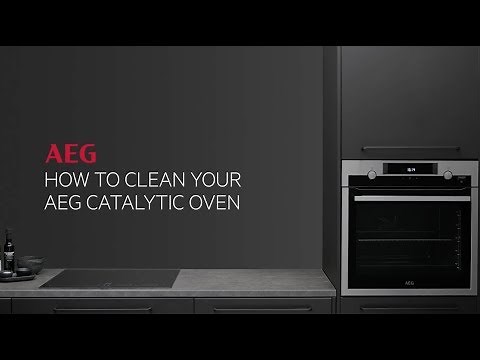How to clean your AEG catalytic oven