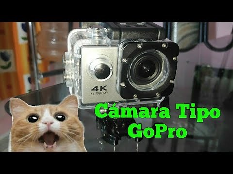 Cámara Tipo GoPro 4k Sport Ultra HD DV + prueba de Grabación!