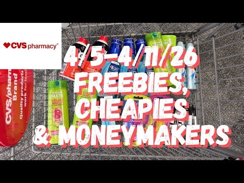 CVS Deals & Haul - 4/4-4/11-26 - Freebies & A Moneymaker - CVS Couponing This Week
