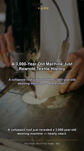 A 3,000-Year-Old Machine Just Rewrote Textile History #Shorts