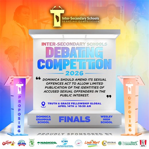LIVE: Inter-Secondary Schools Debating Competition Finals - Dominica News Online