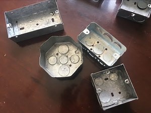 Electric box punching machine line , electrical junction box making production line