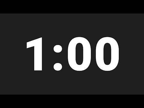 1 Minute Timer