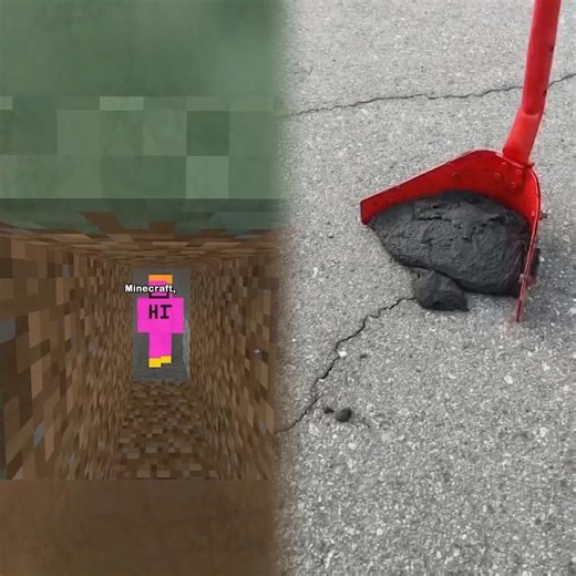 Minecraft, But Sideways#shorts