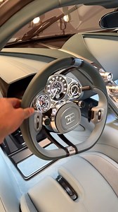 Hot or Not? ••••••••••••• New 2026 @bugatti Tourbillon with a special steering wheel set up where the spokes are running behind the instrumentation and airbag. Car is limited to 250 pieces and will cost around 3.8M € | Mr. Automotive