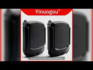 280MHz-868MHz Garage Door Remote Control Multi-Frequency Duplicator Code Grabber Clone Electric Gate