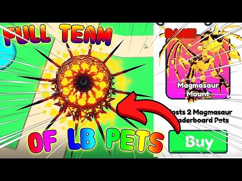 👑🍀 GOT MAGMASAUR MOUNT In Tapping Simulator UPDATE I Roblox