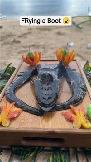 Catch and Cook Sucker Fish: Frying a "Boot"