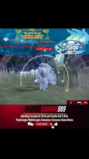 Hatching Alolan Vulpix Pokémon Violet The Indigo Disk DLC #short #shorts #shortsviral #shortsvideo