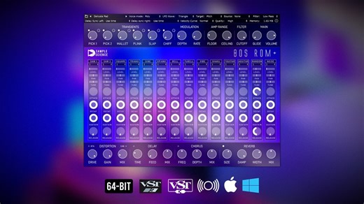 Flash Sale: Save 90% on 80s ROM Plus virtual instrument by SampleScience