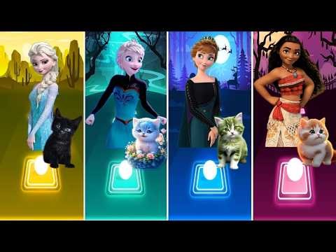 Some Things Never Change Anna | Elsa Let It Go 🆚 Moana How Far I'll Go | Rapunzel 🐾 Paw Patrol Chase