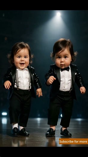 Baby Moonwalk Magic ✨ Iconic Pop Dance Inspired by Michael Jackson#shortsfeed