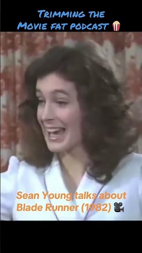 Sean Young interviewed for Blade Runner (1982) 🍿