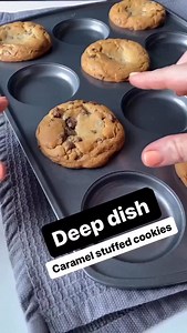 6.6K views · 6.9K reactions | Refrigerated cookie dough and store bought caramel can make some pretty delicious cookies, it doesn’t always have to be completely from scratch! | One Sweet Mama | Facebook