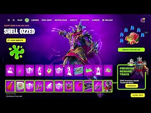 All TMNT EVENT Shredder's mini Battle Pass: FREE & LEAKED Rewards Fortnite