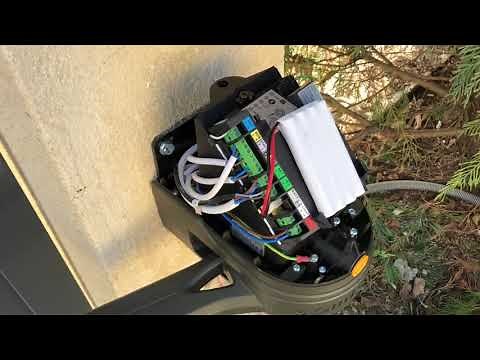 installation d'une motorisation somfy pour portail battant