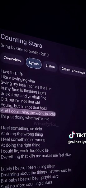 Counting Stars: Letras y Karaoke para Disfrutar