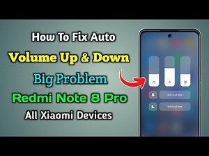 How To Fix Auto Volume Up & Down Problem - Redmi Note 8 Pro | Fix Volume Auto Increase Problem