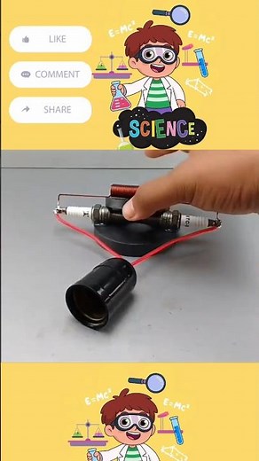 Amazing Magnetic Power! Generating Electricity with Magnets 🧲 #ScienceExperiment #FreeEnergy #Magnet