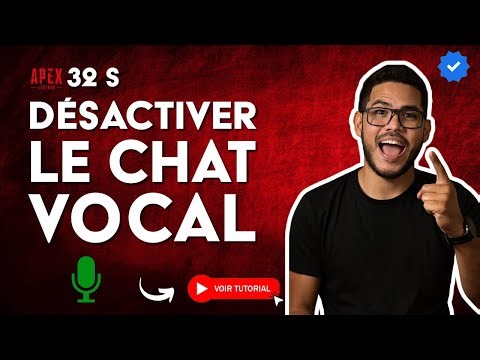 Comment Désactiver le CHAT VOCAL et Mettre en Sourdine votre ÉQUIPE dans APEX LEGENDS en 32 S