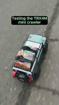 Unboxing & Testing this Traxxas mini Crawler! #rc