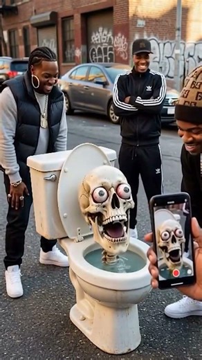 This Skeleton Came Out of a Toilet… and Started RAPPING 💀🚽🔥