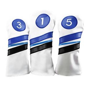 [Hot Item] Golf Club Protection Quality-Made Custom PU Leather Head Cover Driver