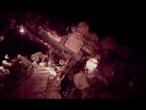 Spacewalk footage: NASA astronauts conduct repair works outside Intl Space Station