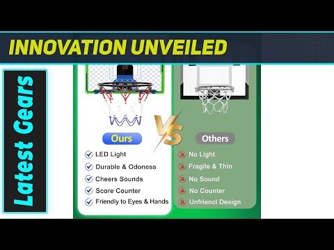 NEXBOX Mini Over The Door Basketball Hoop: The Ultimate Indoor Game Changer!